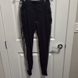 HALARA Black and Silver Track Pants